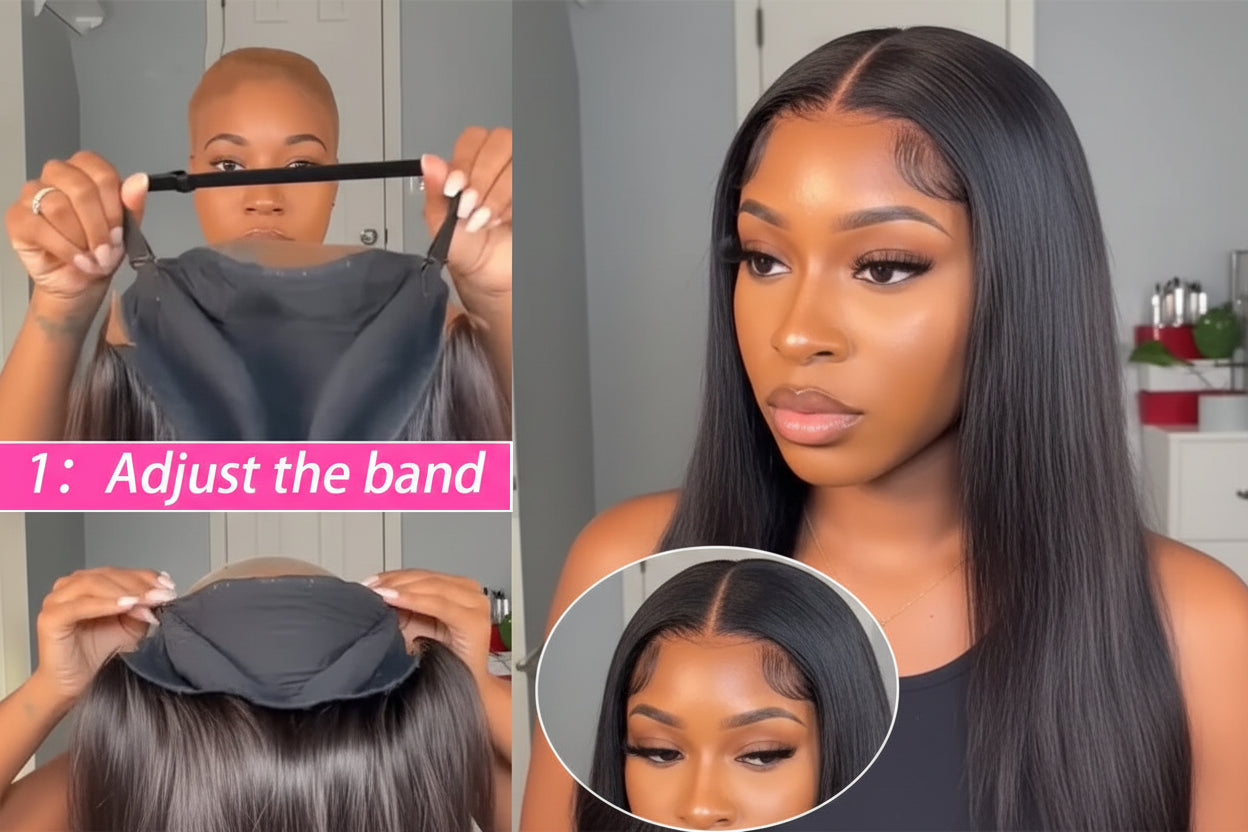 Soso Bone Straight Ready Wig.