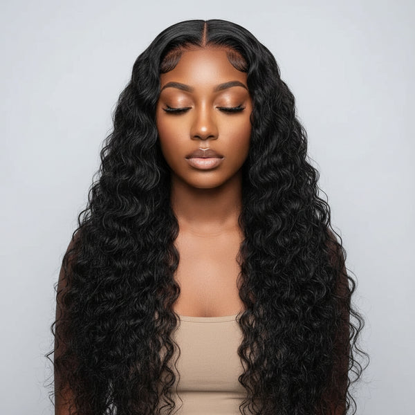 Deep Wave Lace Front Wig